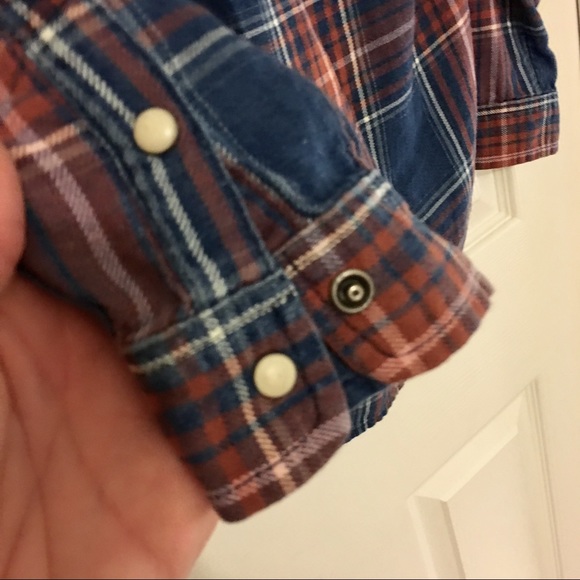 { AE Outfitters } Boyfriend Button-down Flannel XS - Picture 7 of 8